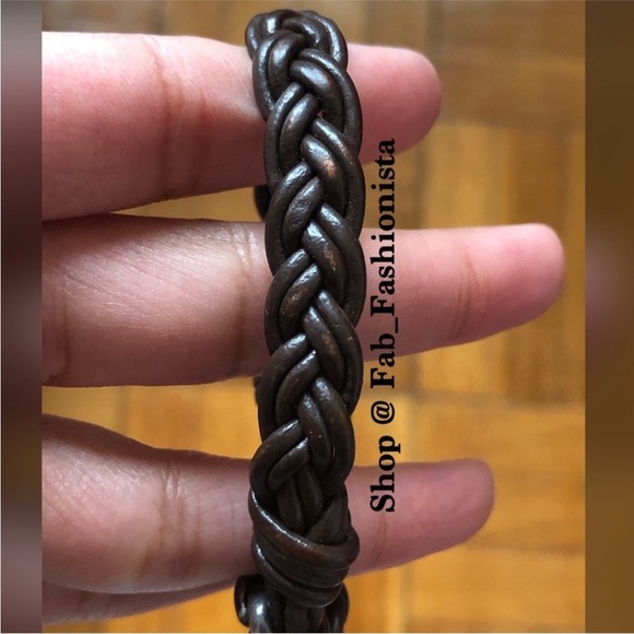 James Avery Anchor leather bracelet rare retired - Picture 6 of 10